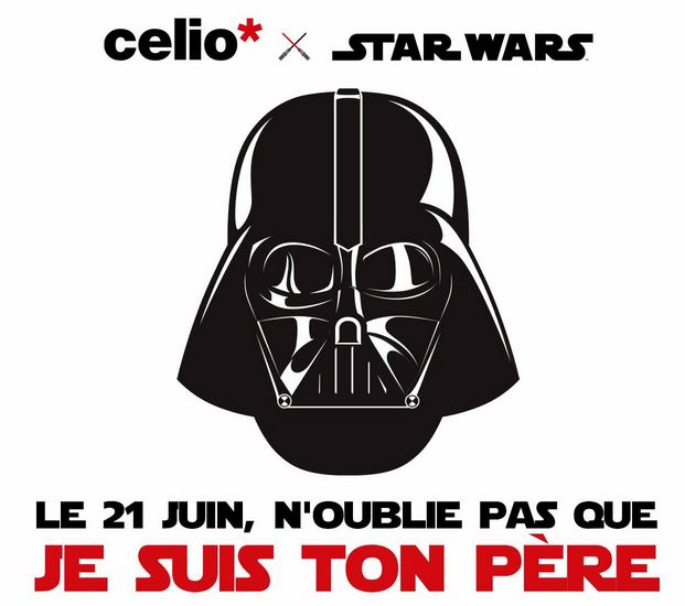 Edition spéciale Fête des Pères Star Wars by Celio RomainParis