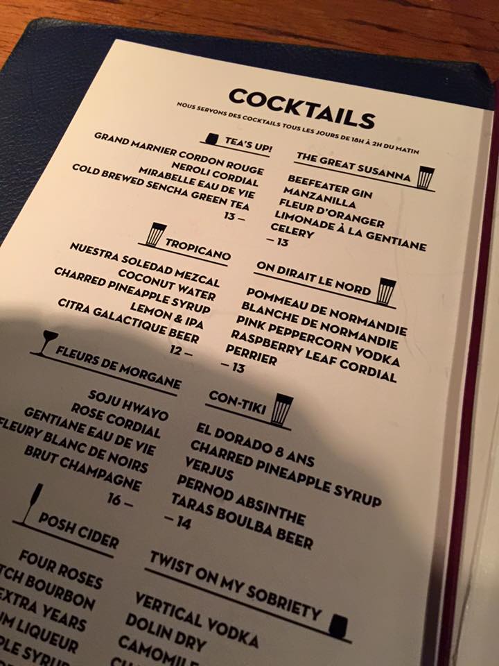 Red Door Menu