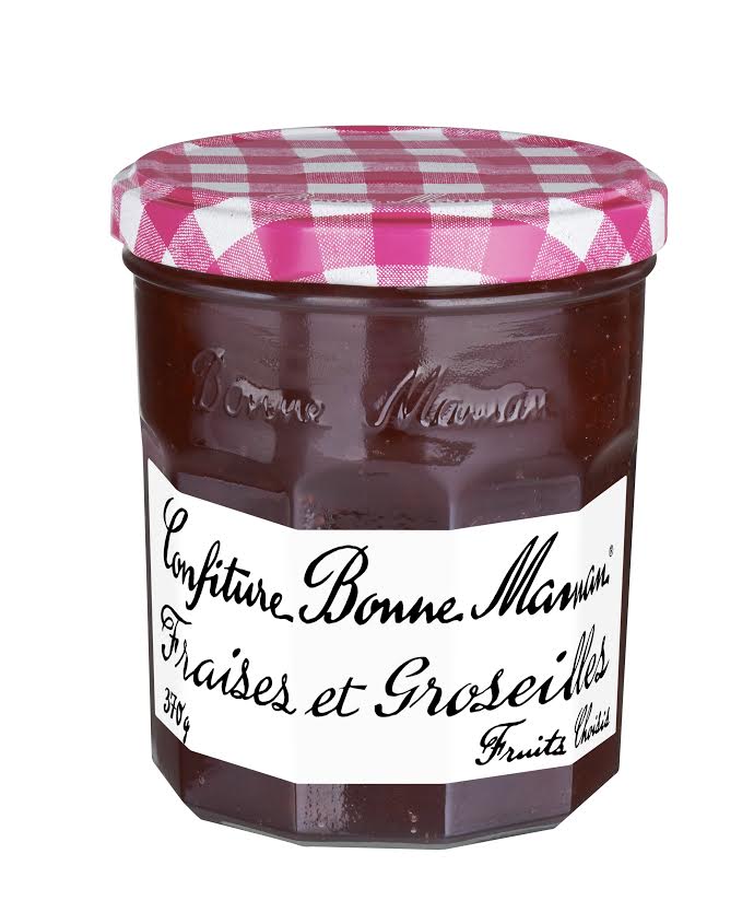 Confiture Duo de Fruits Fraises et Groseilles Bonne Maman RomainParis