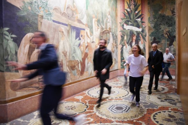 Les visites déguidées au Palais de la Porte Dorée, septembre 2017, Anne Volery © Palais de la Porte Dorée Les visites déguidées au Palais de la Porte Dorée, septembre 2017, Anne Volery © Palais de la Porte Dorée