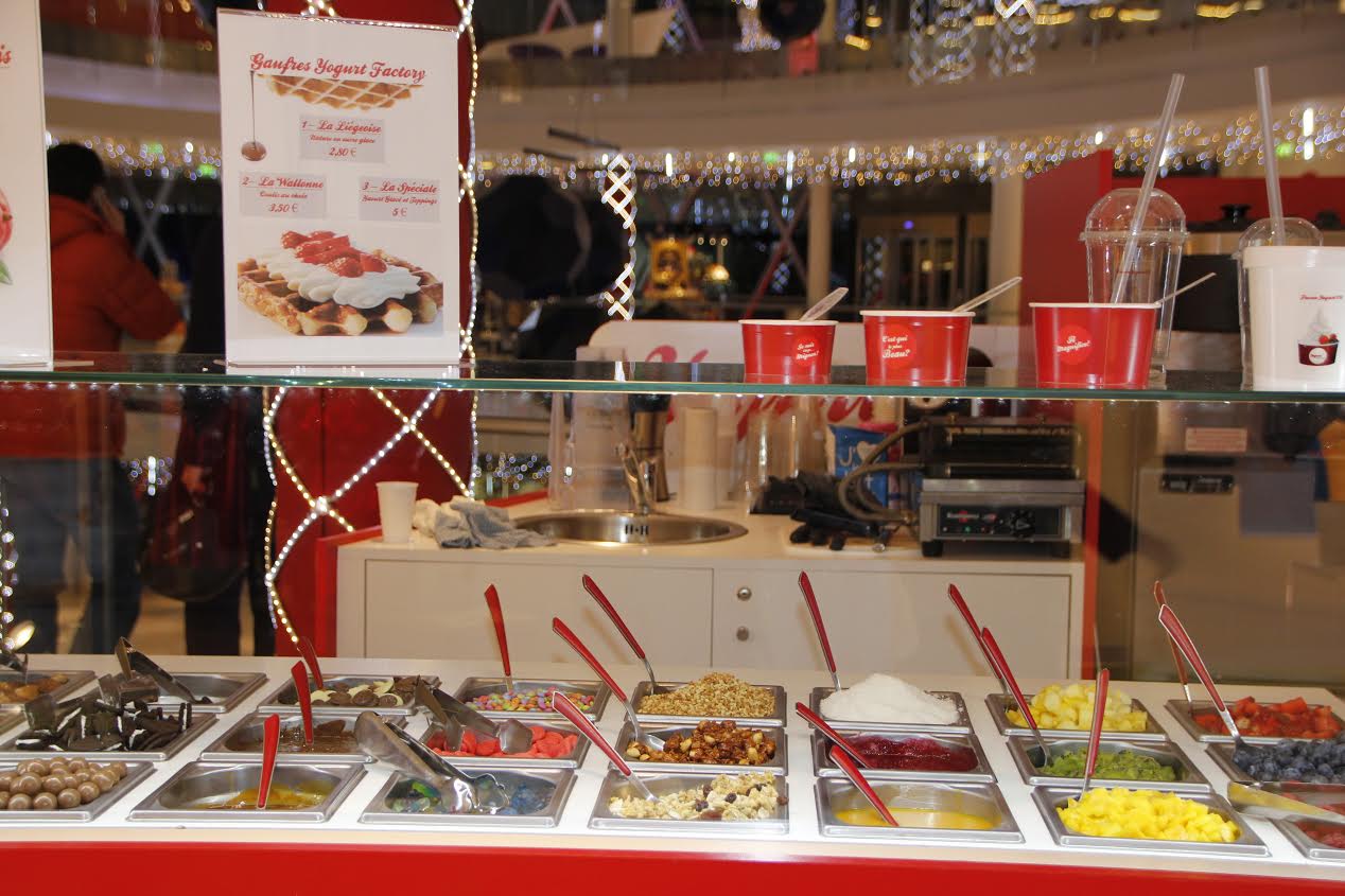 Paris gourmand Yogurt Factory, méli mélo de couleurs et saveurs