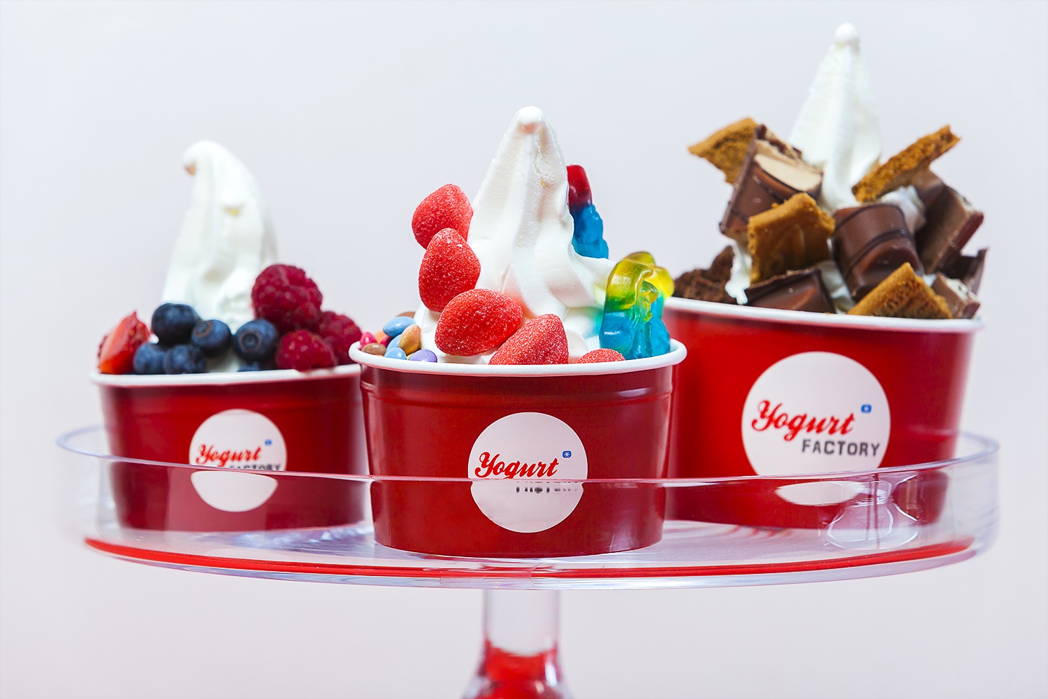 Paris gourmand Yogurt Factory, méli mélo de couleurs et saveurs